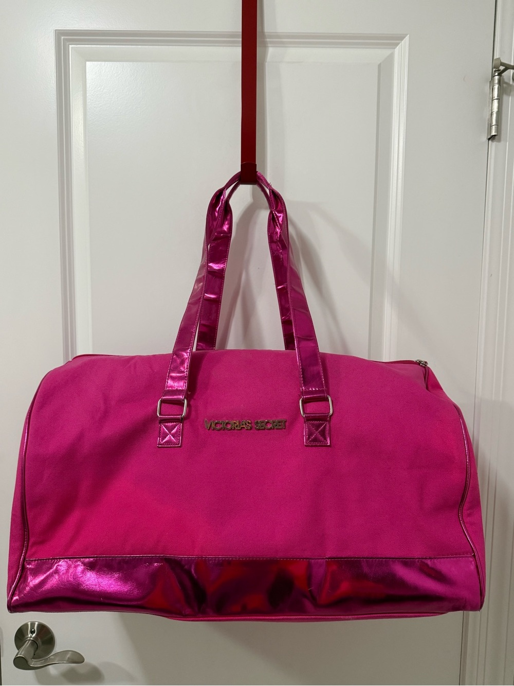 Victoria's Secret Y2K Vintage Pink Weekender Tote